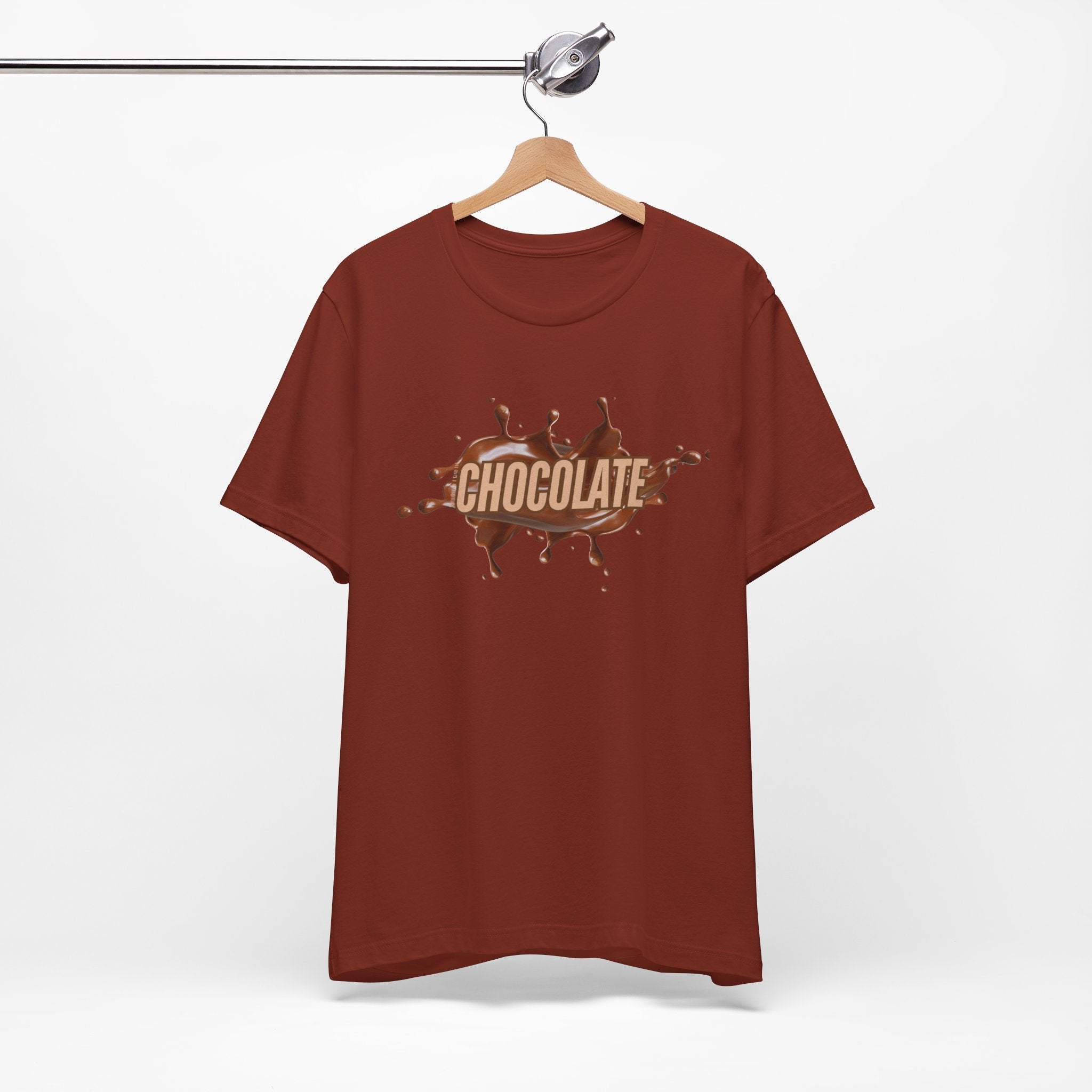 Chocolate Unisex Short Sleeve Tee